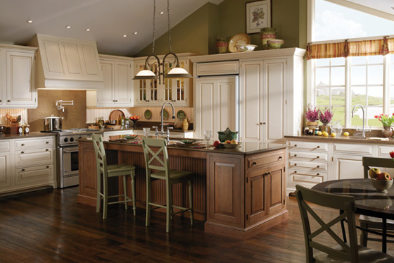 Photo of a traditional kitchen