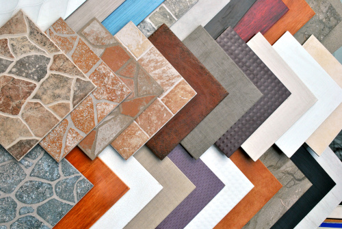 There are several tile examples laid out for choosing the right option.